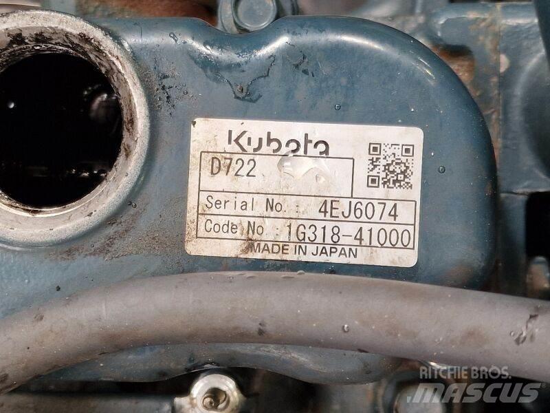 Kubota D722 محركات
