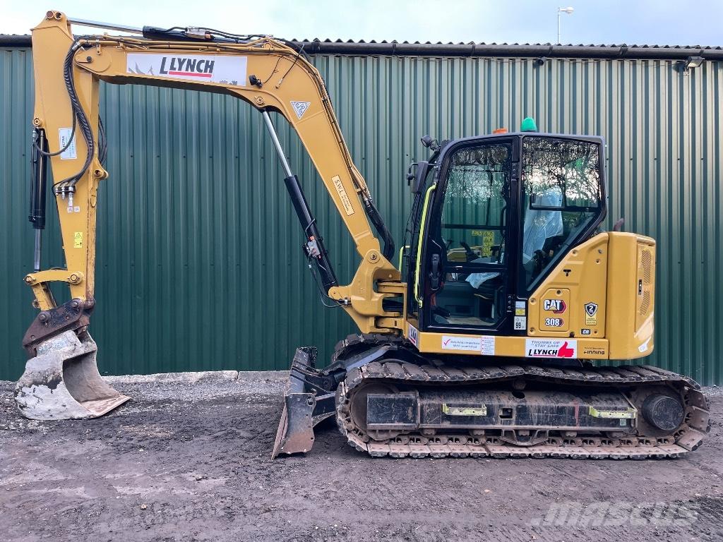 CAT 308 CR حفارات وسط 7 طن - 12 طن
