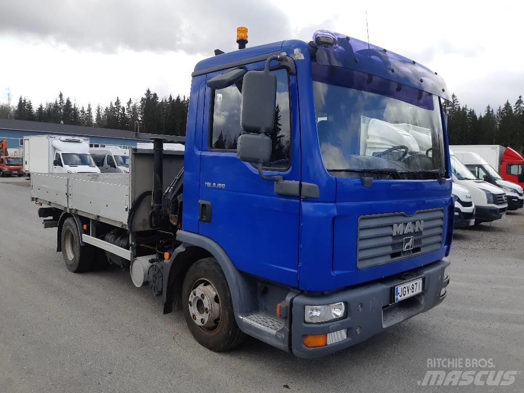 MAN TGL 8.180 شاحنات الرافعات
