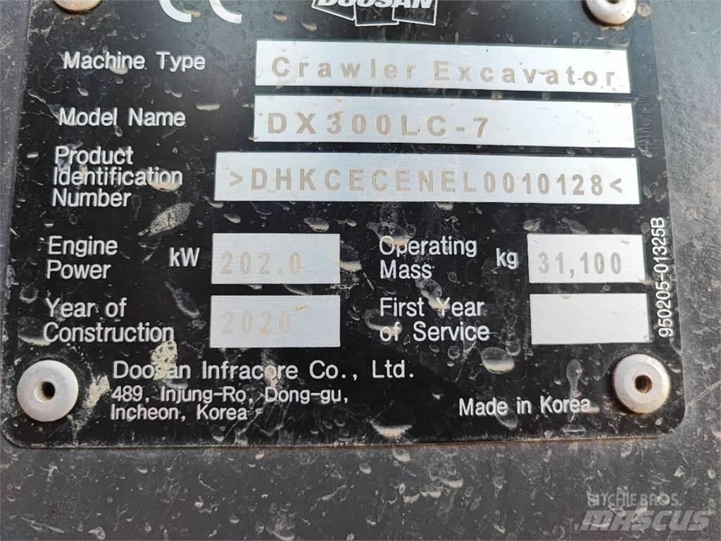 Doosan DX300LC-7 حفارات زحافة