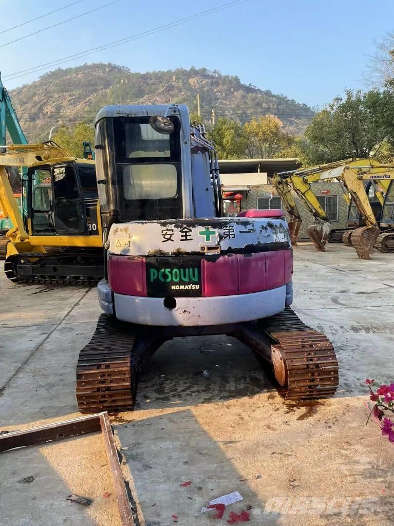 Komatsu PC 50 UU حفارات صغيرة أقل من 7 طن (حفارات صغيرة)