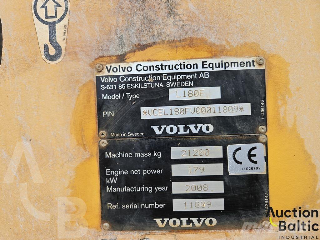 Volvo L 180 F لوادر بعجل