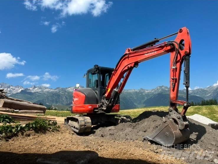 Kubota U 55-4 حفارات صغيرة أقل من 7 طن (حفارات صغيرة)