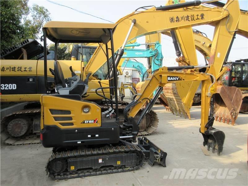 Sany SY 16 C حفارات صغيرة أقل من 7 طن (حفارات صغيرة)