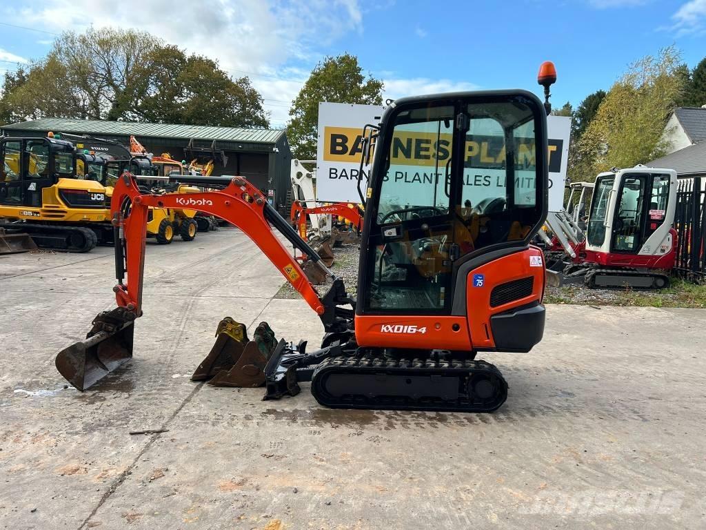 Kubota KX 016-4 حفارات صغيرة أقل من 7 طن (حفارات صغيرة)