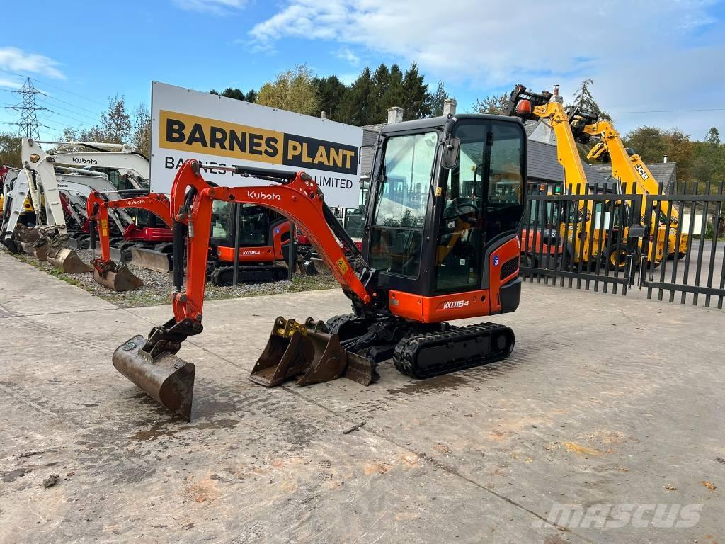 Kubota KX 016-4 حفارات صغيرة أقل من 7 طن (حفارات صغيرة)