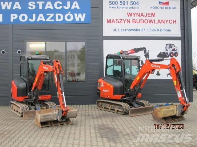 Kubota KX027-4 حفارات صغيرة أقل من 7 طن (حفارات صغيرة)