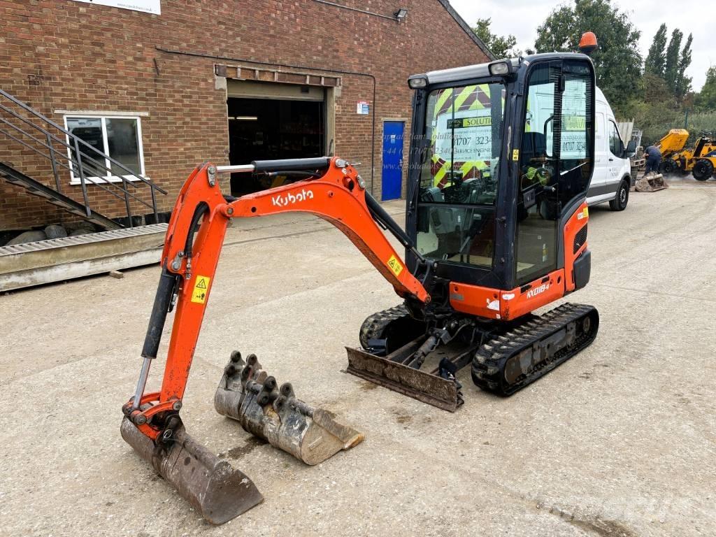 Kubota KX 018-4 حفارات صغيرة أقل من 7 طن (حفارات صغيرة)