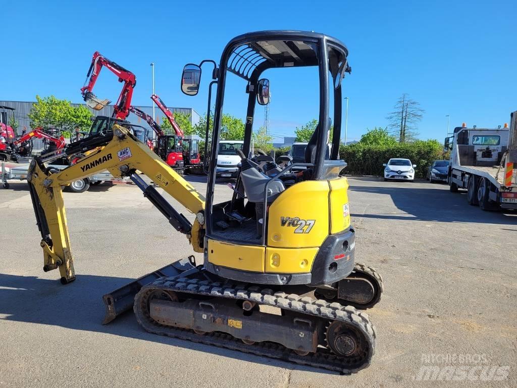 Yanmar Vio 27 حفارات صغيرة أقل من 7 طن (حفارات صغيرة)