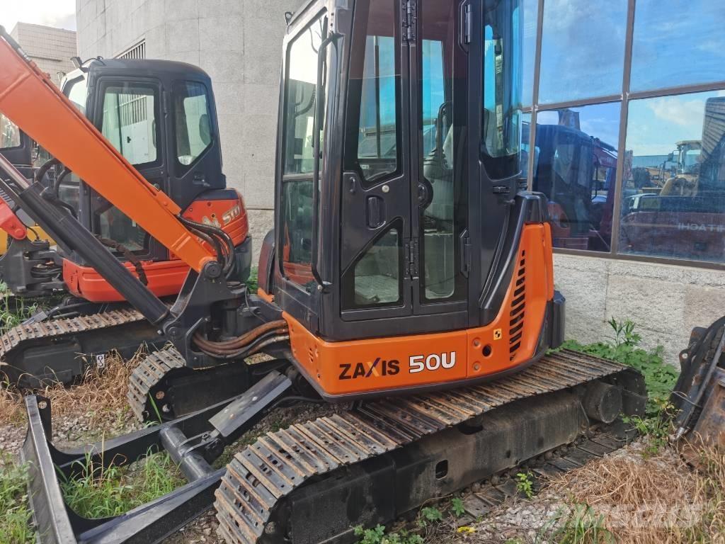 Hitachi ZX 50 U حفارات صغيرة أقل من 7 طن (حفارات صغيرة)