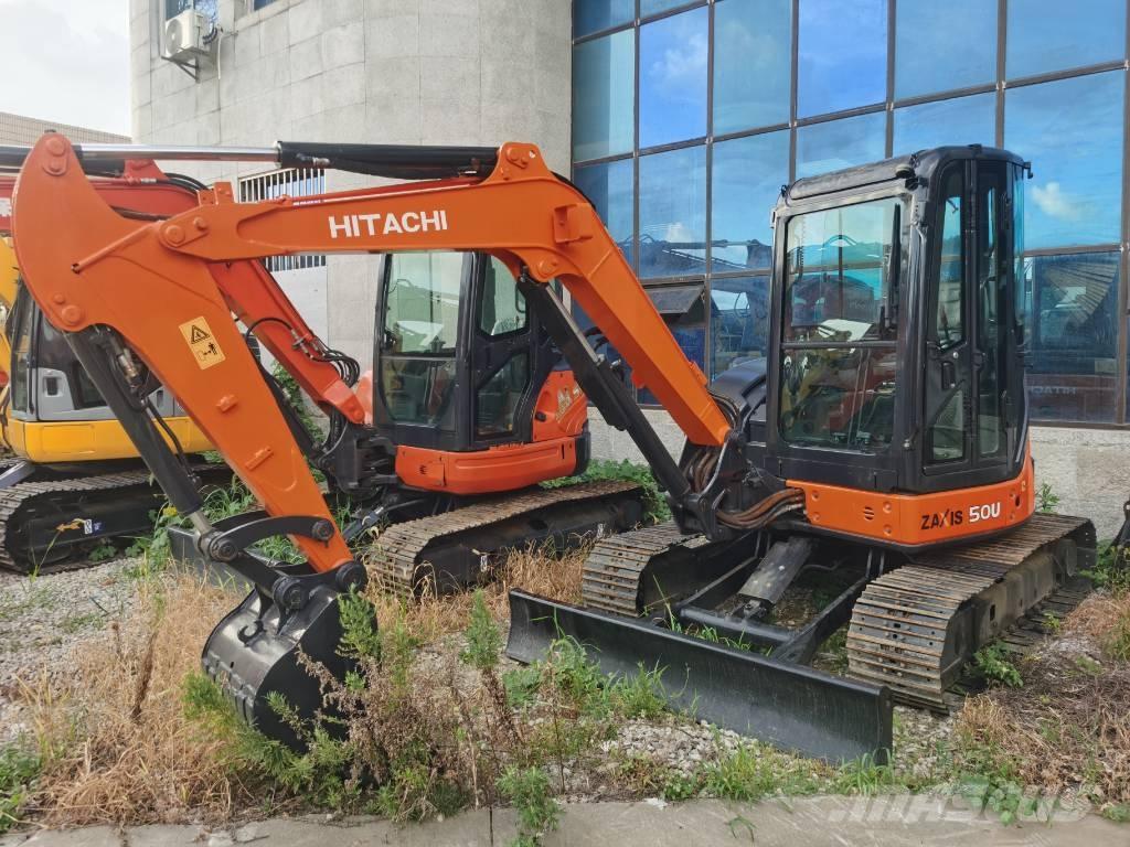 Hitachi ZX 50 U حفارات صغيرة أقل من 7 طن (حفارات صغيرة)