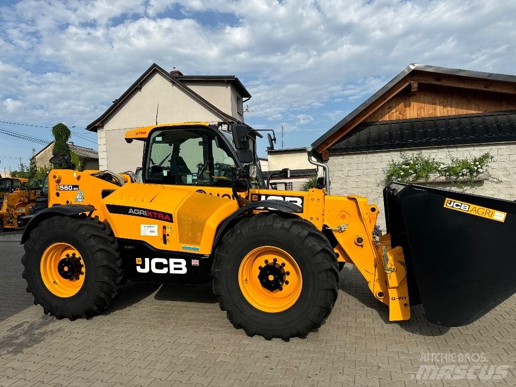 JCB 560-80 AGRI XTRA مناولات متداخلة