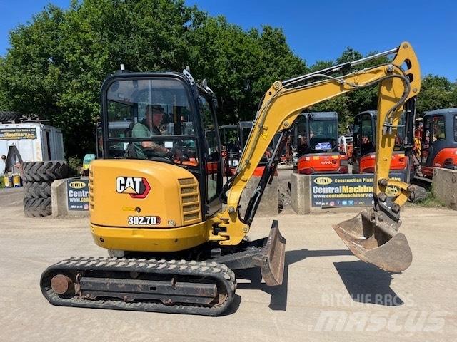 CAT 302.7 D CR حفارات صغيرة أقل من 7 طن (حفارات صغيرة)