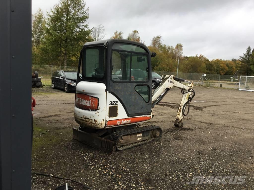Bobcat 322 G حفارات صغيرة أقل من 7 طن (حفارات صغيرة)