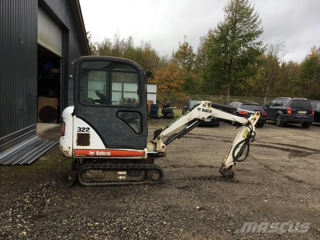 Bobcat 322 G حفارات صغيرة أقل من 7 طن (حفارات صغيرة)