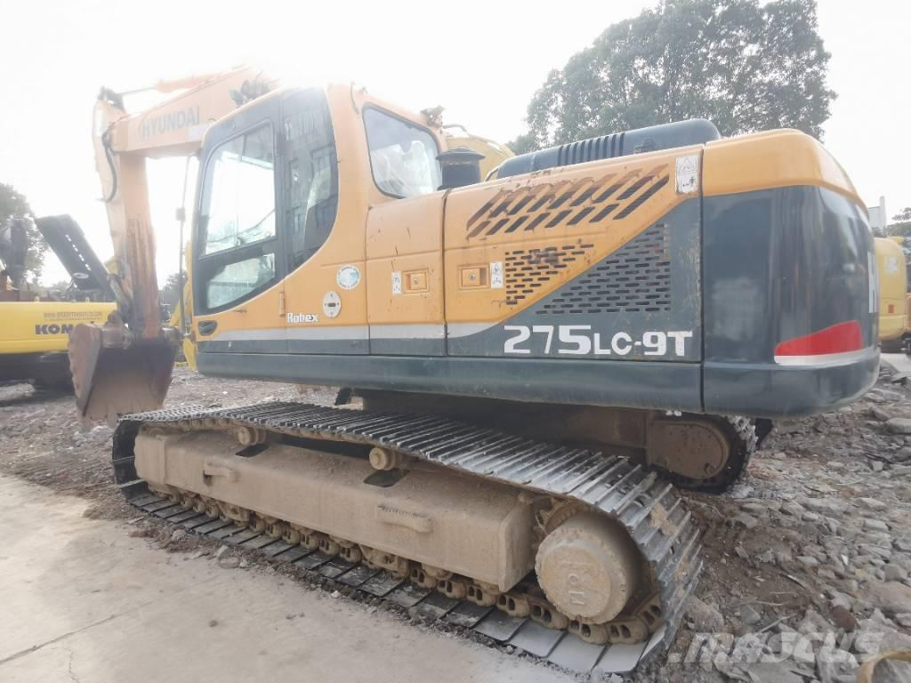 Hyundai R 275LC-9T حفارات زحافة