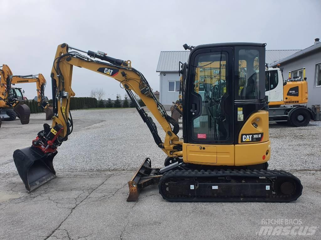 CAT 303.5 E CR حفارات صغيرة أقل من 7 طن (حفارات صغيرة)