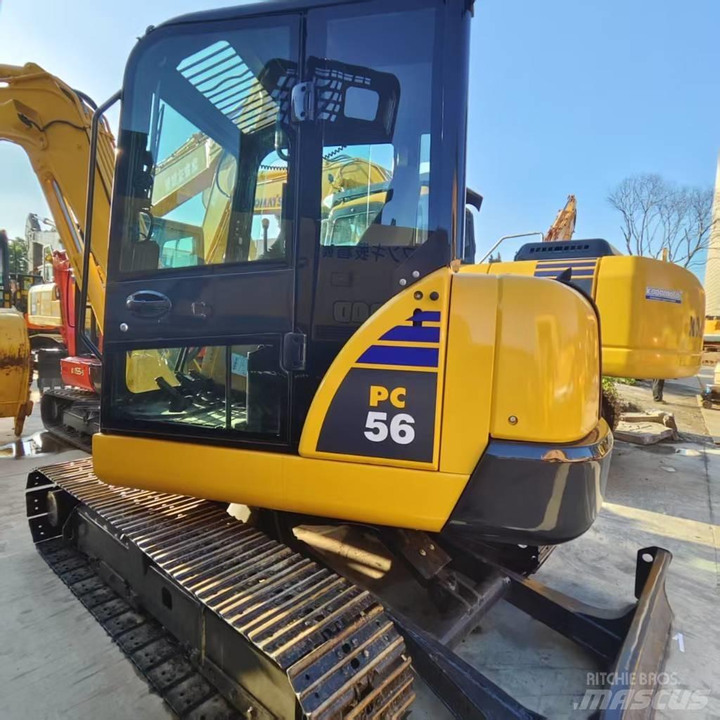 Komatsu PC 56 حفارات صغيرة أقل من 7 طن (حفارات صغيرة)