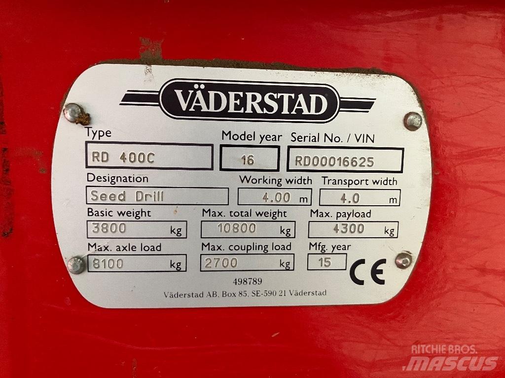 Väderstad Rapid400C مثاقيب