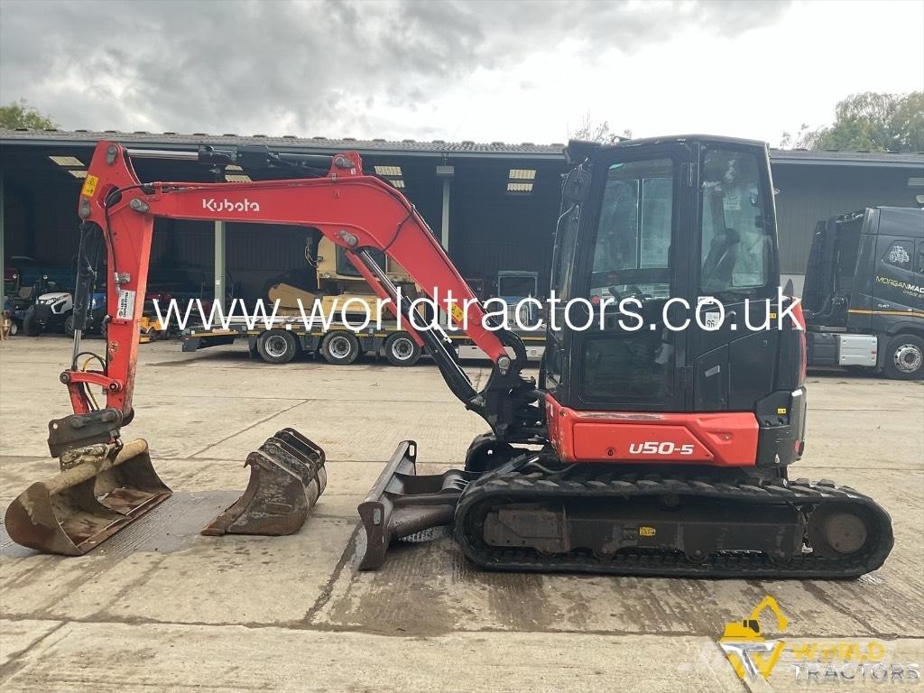 Kubota U 50-5 حفارات صغيرة أقل من 7 طن (حفارات صغيرة)