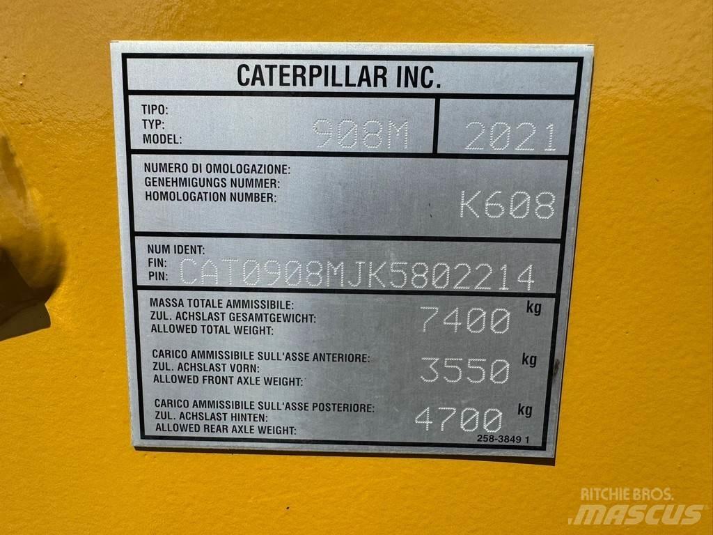 CAT 908M CE + EPA لوادر بعجل
