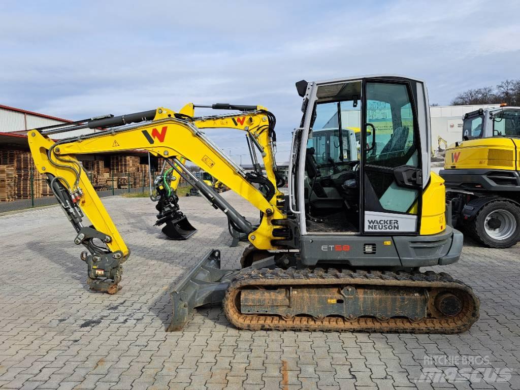 Wacker Neuson ET58 حفارات زحافة