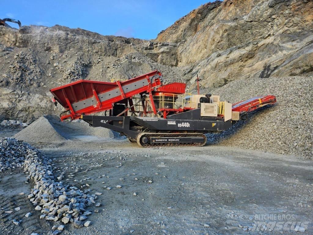 Sandvik US 440 i الكسارات المتنقلة
