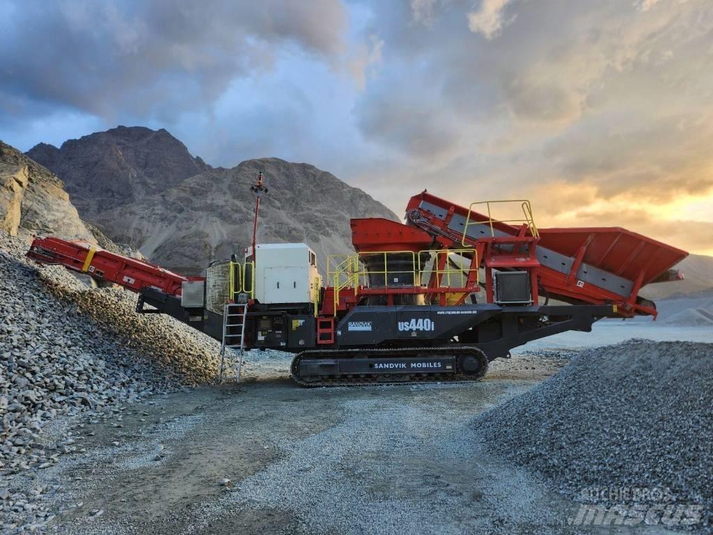 Sandvik US 440 i الكسارات المتنقلة