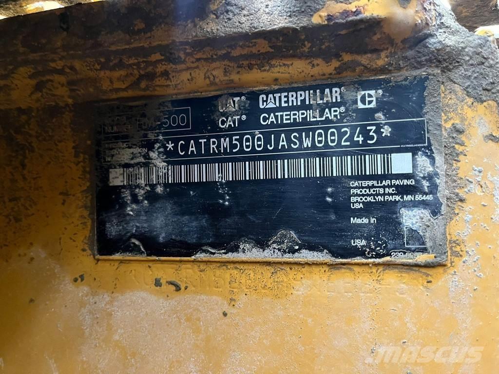 CAT RM500 معدات إعادة تدوير الأسفلت