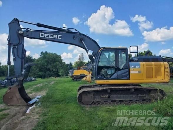 John Deere 210G LC حفارات زحافة