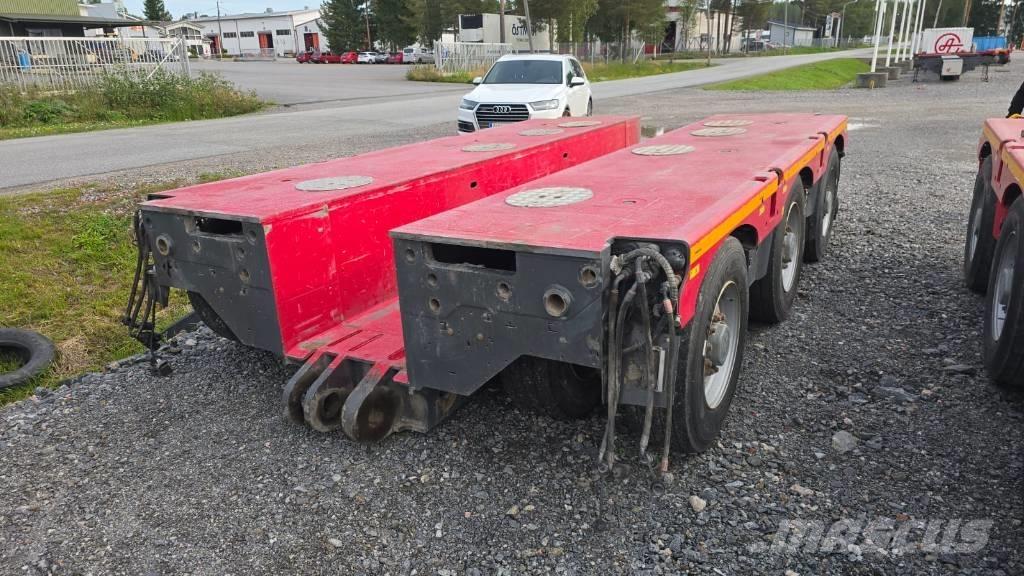 Faymonville Combimax نصف مقطورة مسطحة منخفضة