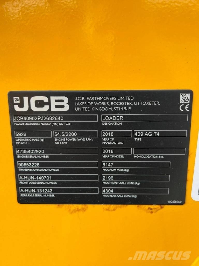 JCB 409 لوادر بعجل
