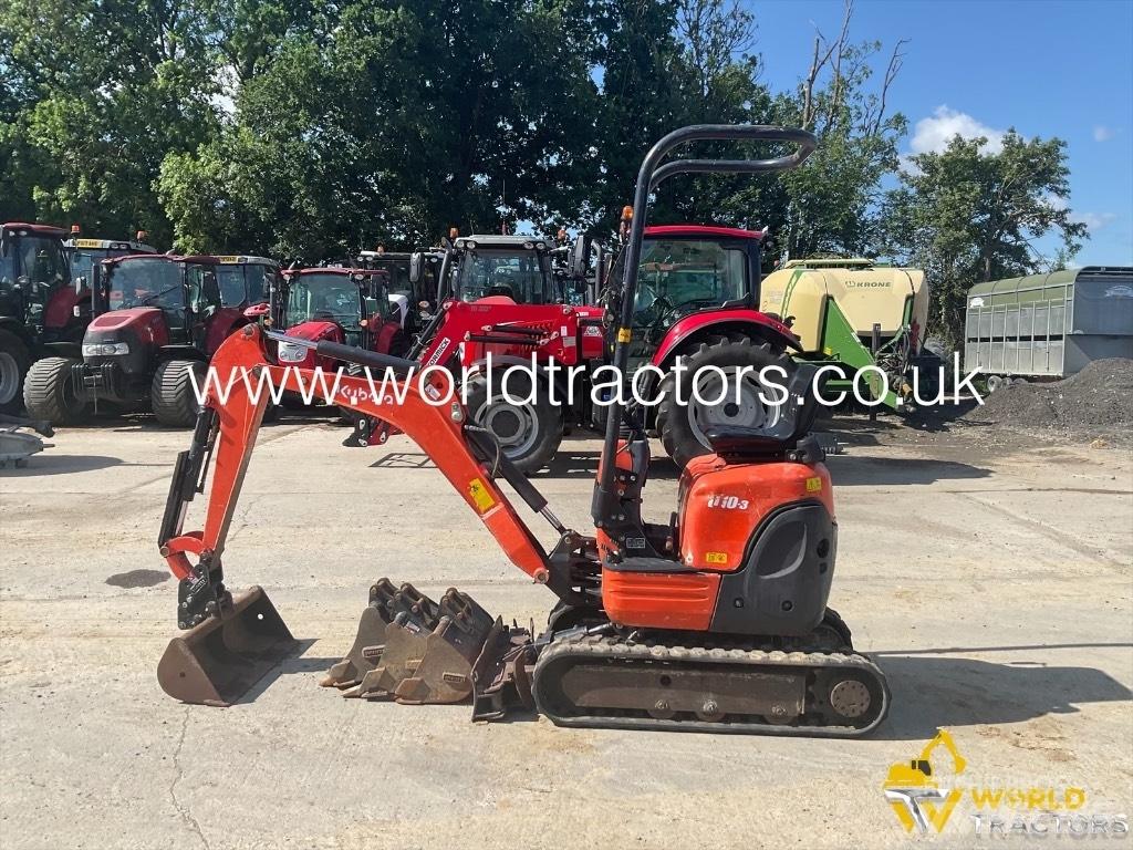 Kubota U 10-3 حفارات صغيرة أقل من 7 طن (حفارات صغيرة)