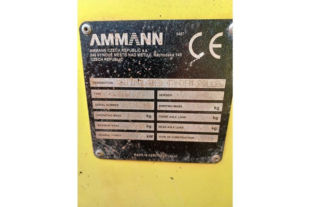 Ammann APX12 مداحل ثنائية الاسطوانة