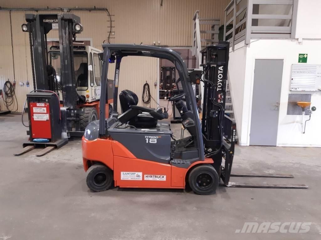 Toyota 8FBMT18 شاحنات ذات رافعات شوكية تعمل بالكهرباء