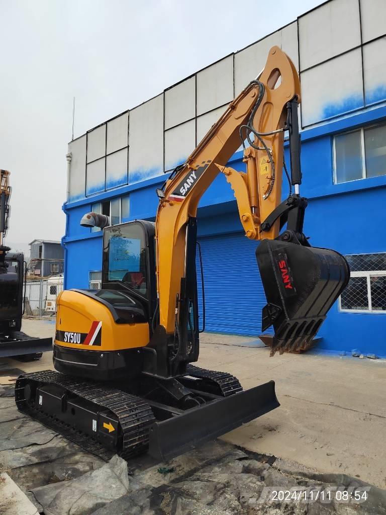 Sany 50u excavator حفارات صغيرة أقل من 7 طن (حفارات صغيرة)