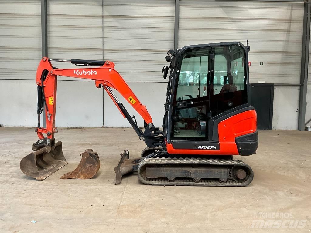 Kubota KX 027-4 حفارات صغيرة أقل من 7 طن (حفارات صغيرة)