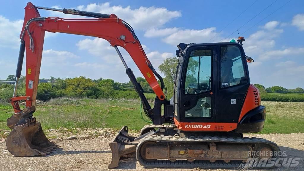 Kubota KX 080-4 حفارات وسط 7 طن - 12 طن