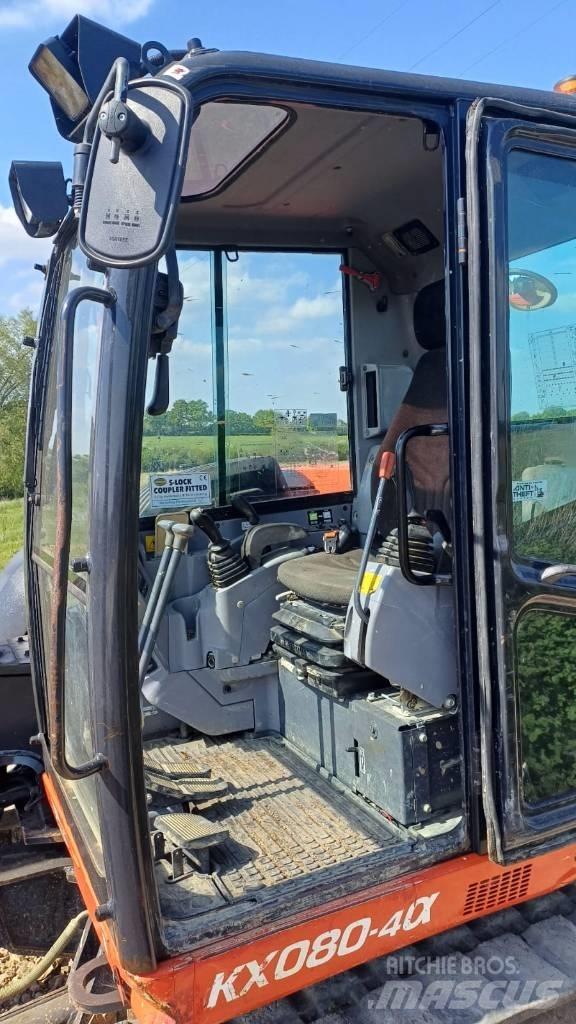 Kubota KX 080-4 حفارات وسط 7 طن - 12 طن