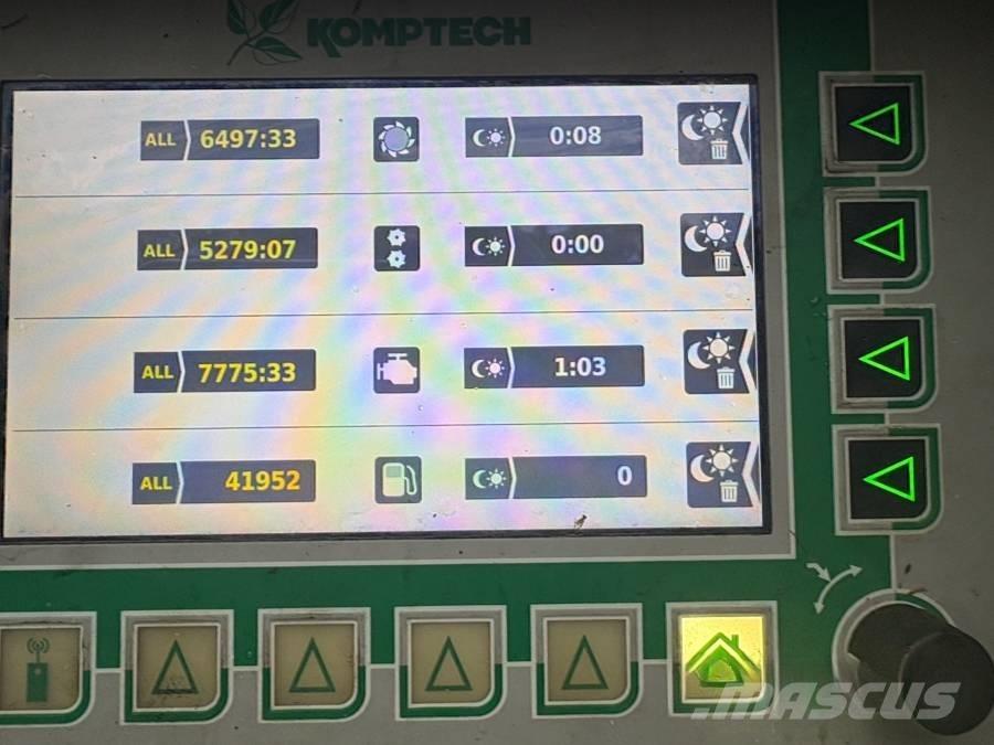 Komptech 6010EC آلات تمزيق المخلفات
