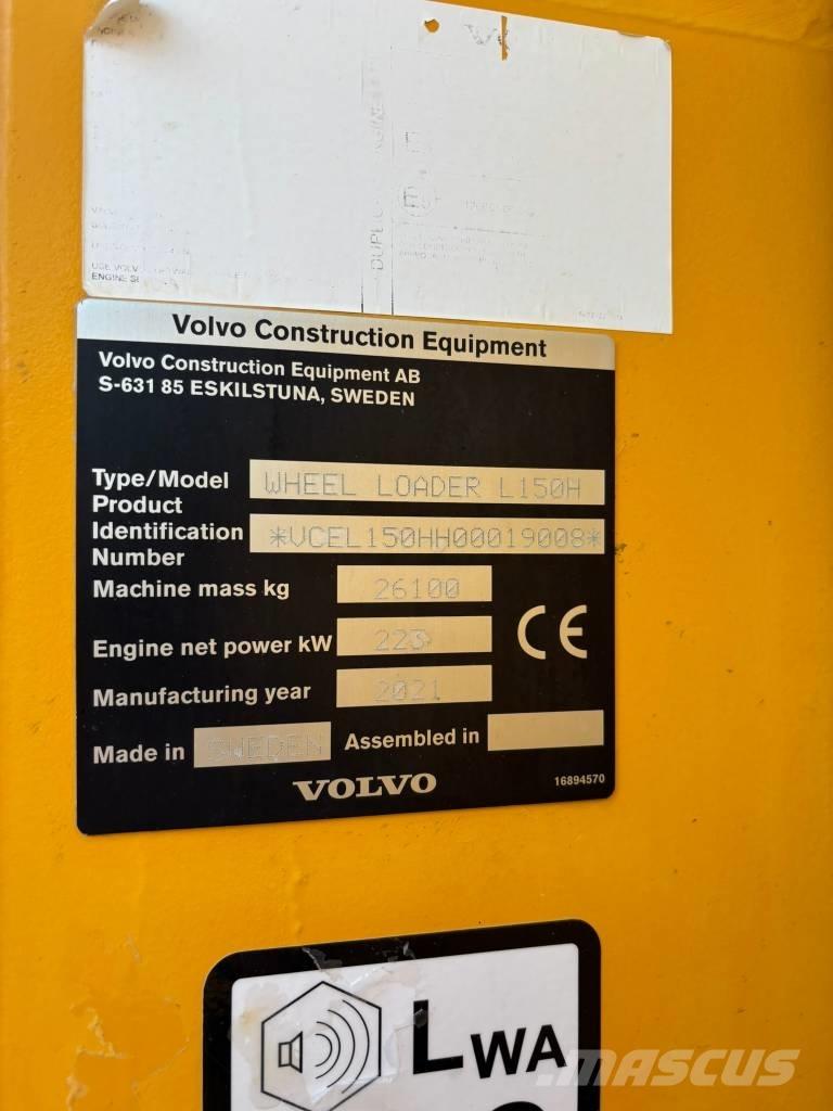 Volvo L150H لوادر بعجل