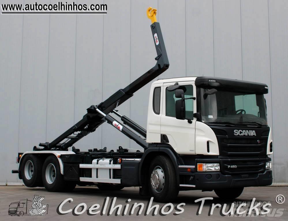 Scania P 450 شاحنات الحاويات
