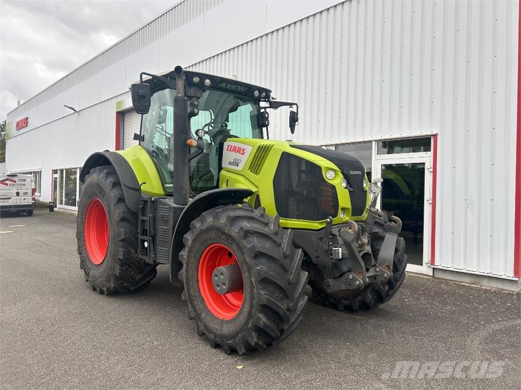 CLAAS Axion 850 الجرارات