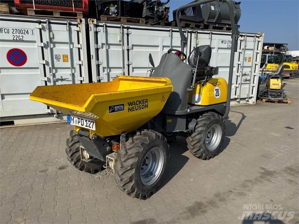 Wacker Neuson 1001 عربات نقل قلابة للمواقع