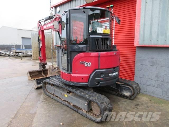 Yanmar Vio 50 حفارات صغيرة أقل من 7 طن (حفارات صغيرة)