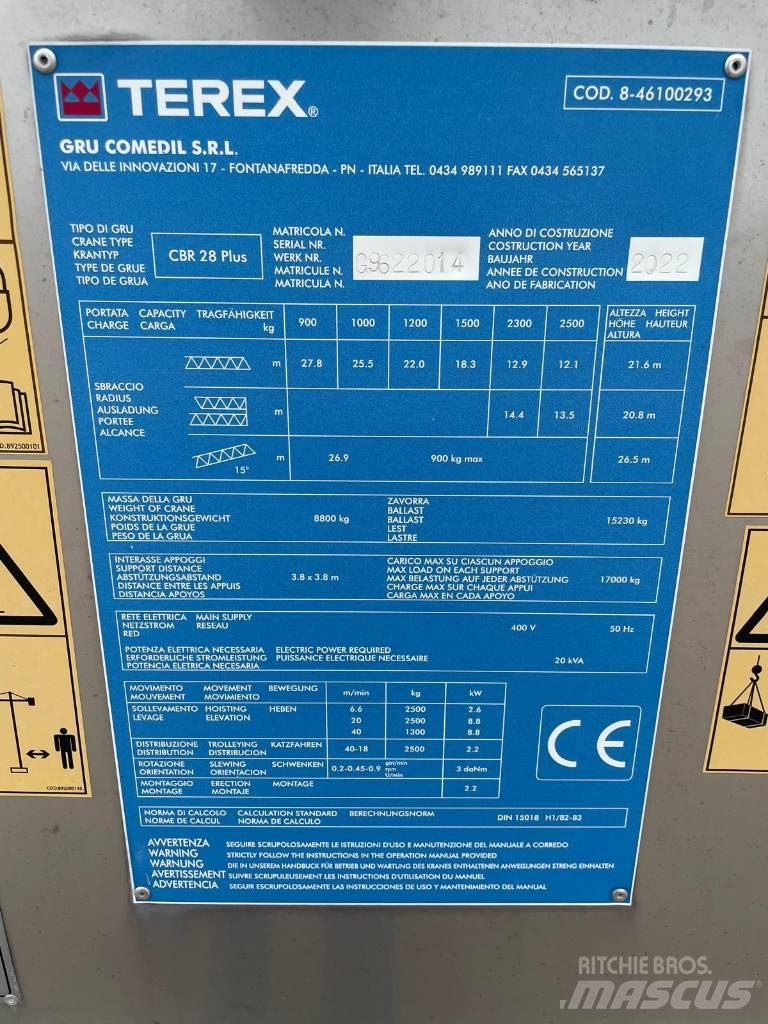 Terex CBR 28 Plus رافعات ذاتية الارتفاع