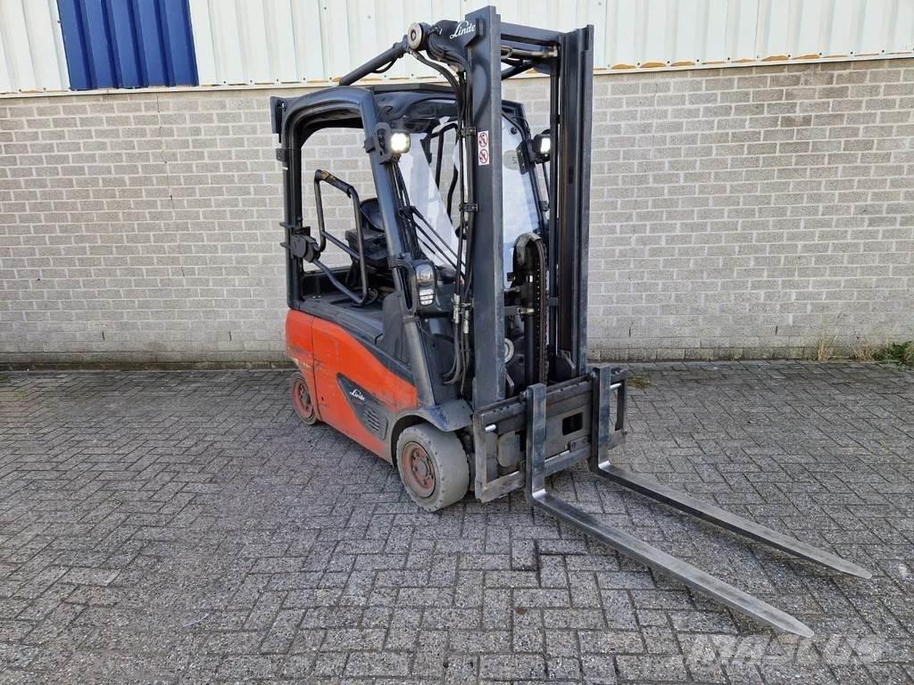 Linde E16P-02 شاحنات ذات رافعات شوكية تعمل بالكهرباء