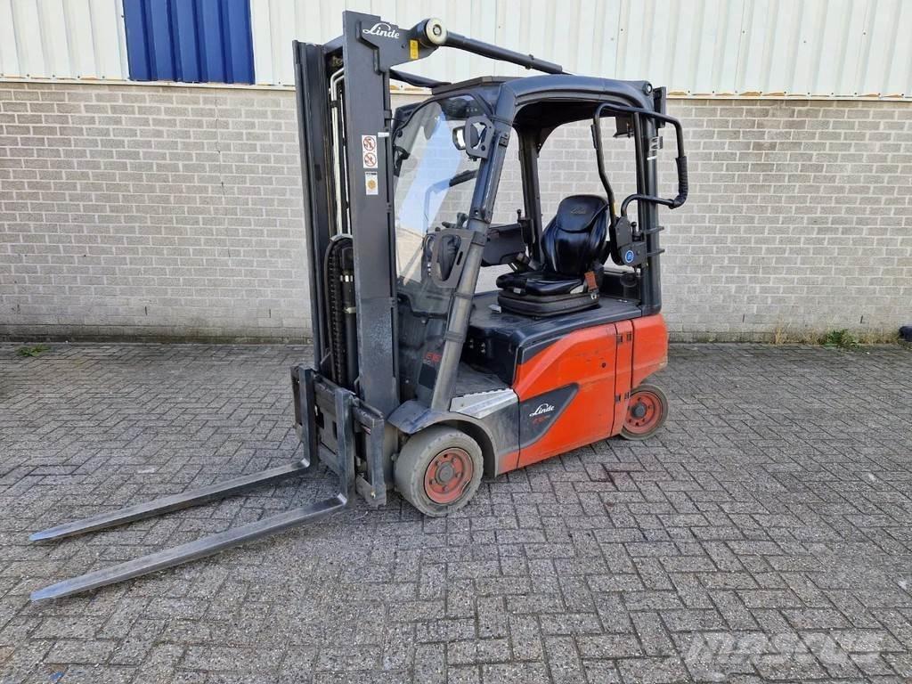 Linde E16P-02 شاحنات ذات رافعات شوكية تعمل بالكهرباء
