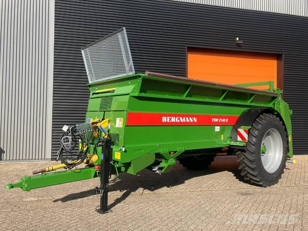 Bergmann TSW 2140 E معدات توزيع السماد العضوي