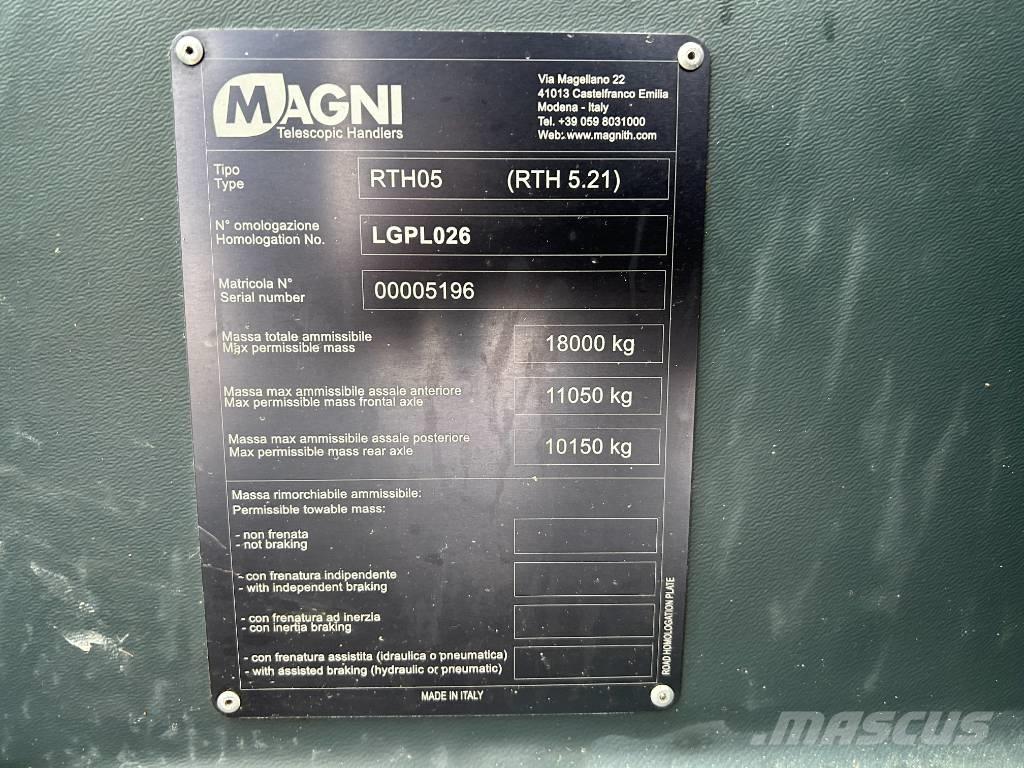 Magni RTH 5.21 مناولات متداخلة